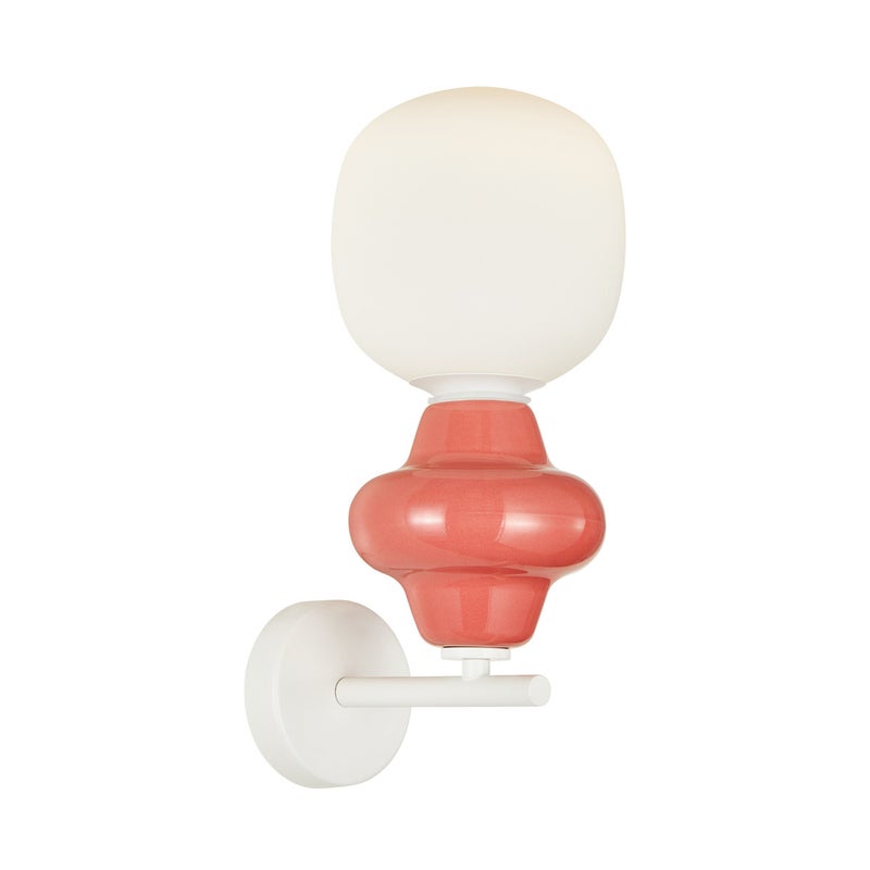 Kinkiet LATERA czerwony 1xE14x40W wym: 36,5x10x14 cm IP20 Italux