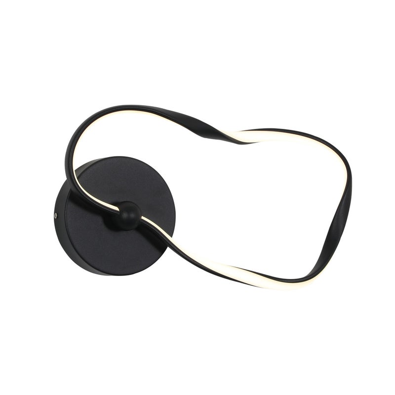 Kinkiet AMAYA LED 20W Odcienie bieli 1200lm czarny wym: 28x11x40 cm IP20 Italux