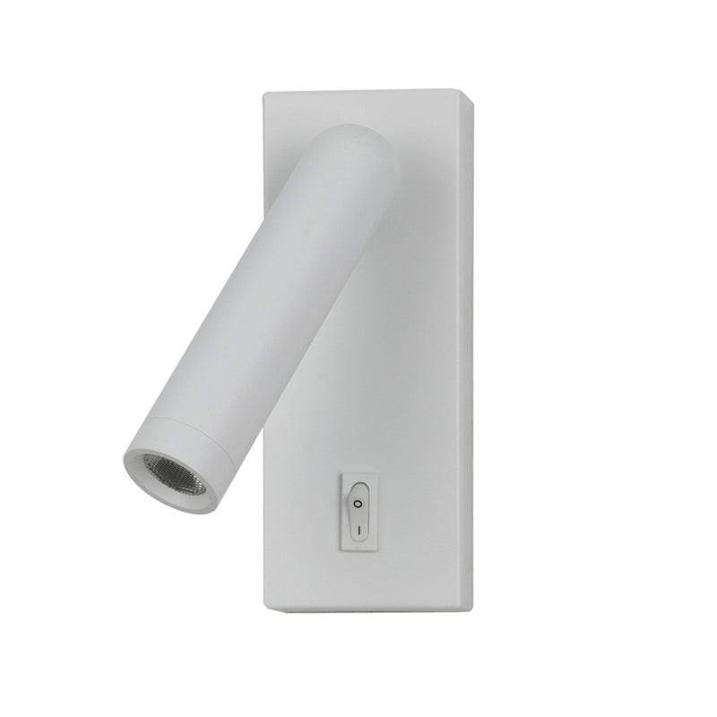 Kinkiet NOVA LED 2.5W Ciepła biel 153lm biały wym: 14x9x5,5 cm IP20 Italux