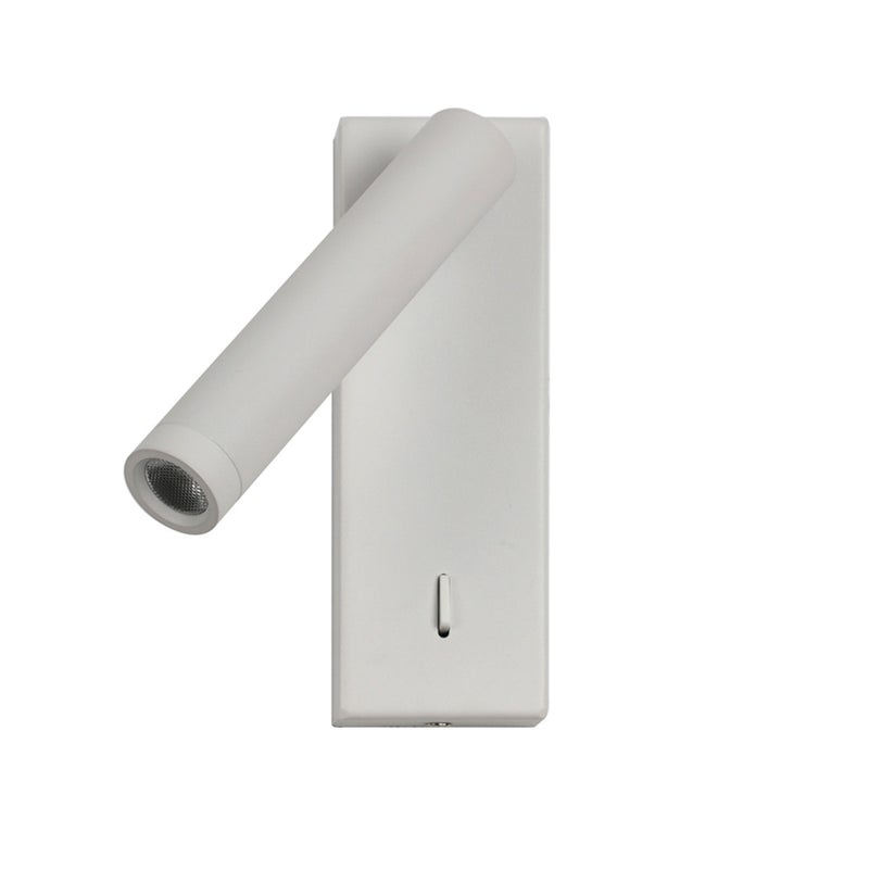 Kinkiet CALI LED 2.5W Ciepła biel 153lm biały wym: 16x5,5x6 cm IP20 Italux