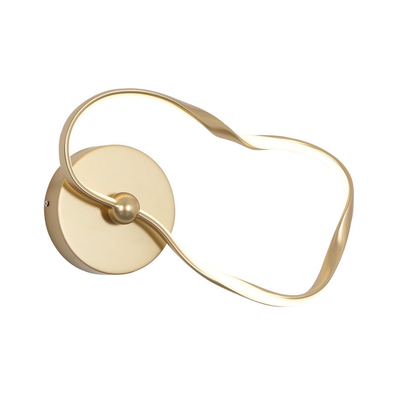 Kinkiet AMAYA LED 20W Odcienie bieli 1200lm złoty wym: 28x11x40 cm IP20 Italux