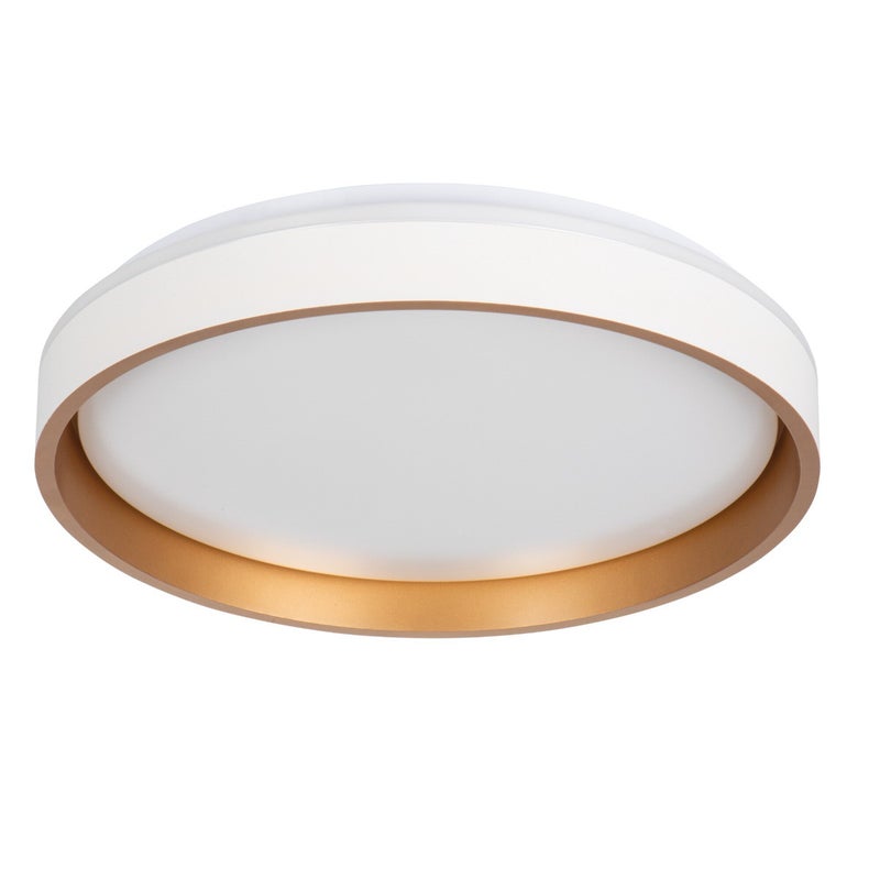 Plafon z pilotem okrągły SOLN LED 25W Odcienie bieli 1460lm biały wym: 7,5 x 38 x 38 cm IP20 Kanlux