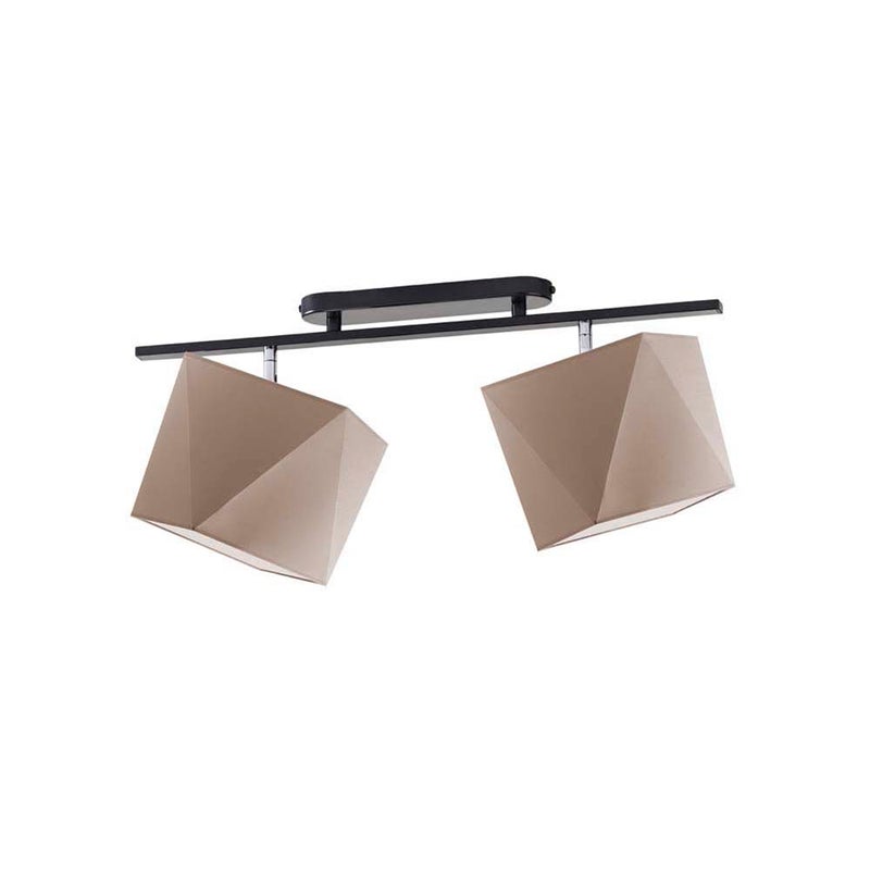 Lampa żyrandol plafon sufitowa z abażurami diament BELARUS P2