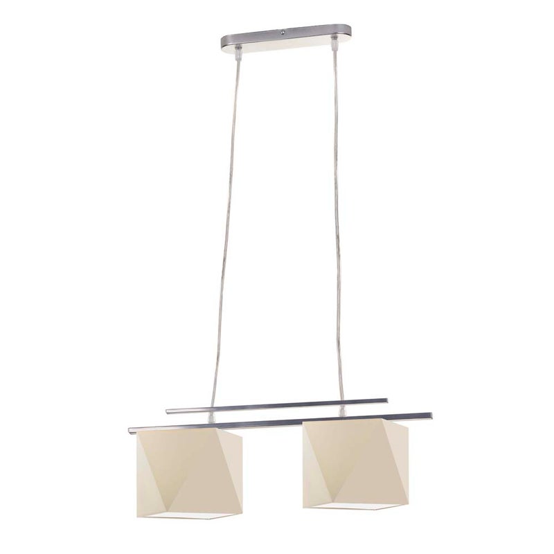 Lampa wisząca zwis żyrandol sufitowa z abażurami diament BARCELONA Z2