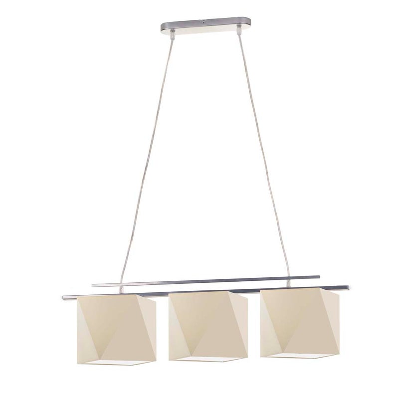 Lampa wisząca zwis żyrandol sufitowa z abażurami diament BARCELONA Z3