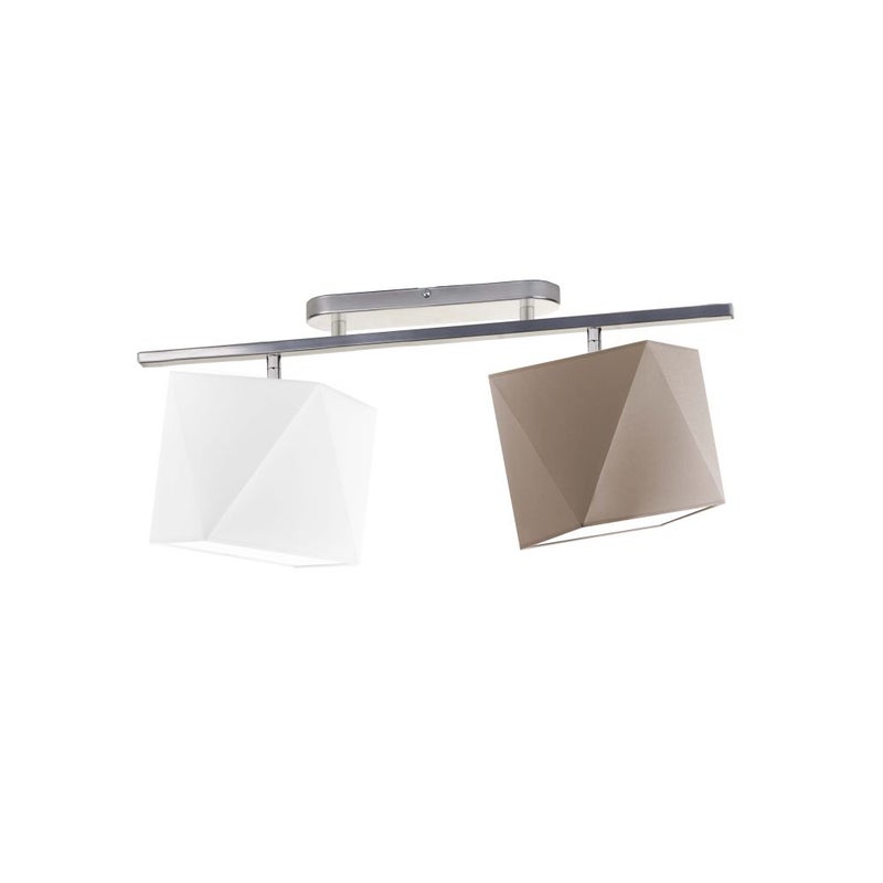 Lampa żyrandol plafon sufitowa z abażurami diament BELARUS P2