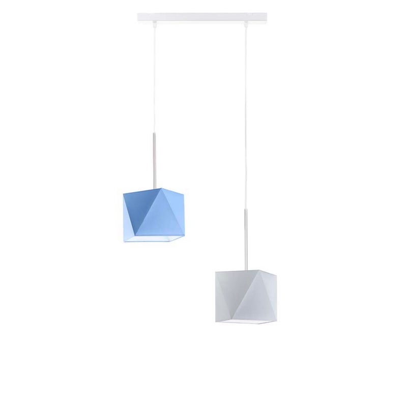 Lampa wisząca zwis żyrandol sufitowa z abażurami diament BELARUS Z2