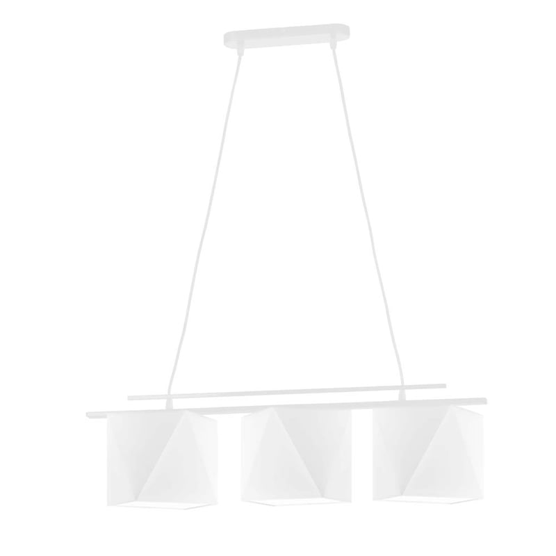 Lampa wisząca zwis żyrandol sufitowa z abażurami diament BARCELONA Z3