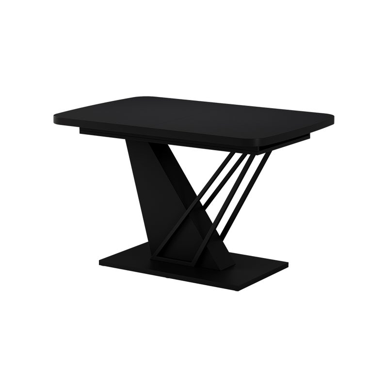 Vicco Stół jadalny Fenaro, Czarny, 120 x 80 cm rozszerzalny