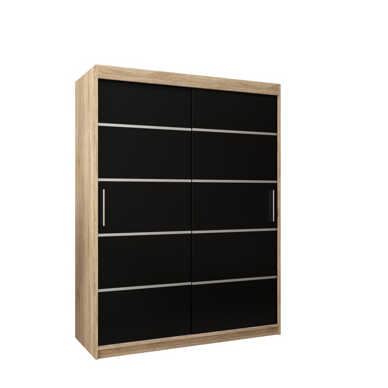 Szafa przesuwna garderoba Verona 1 150 x 62 x 200 cm Sonoma - Abiks Meble