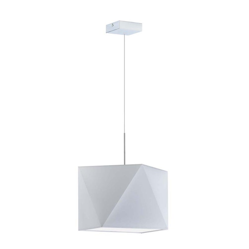 Lampa wisząca zwis żyrandol sufitowa z abażurem diament BURNE Z1 (+ detal)
