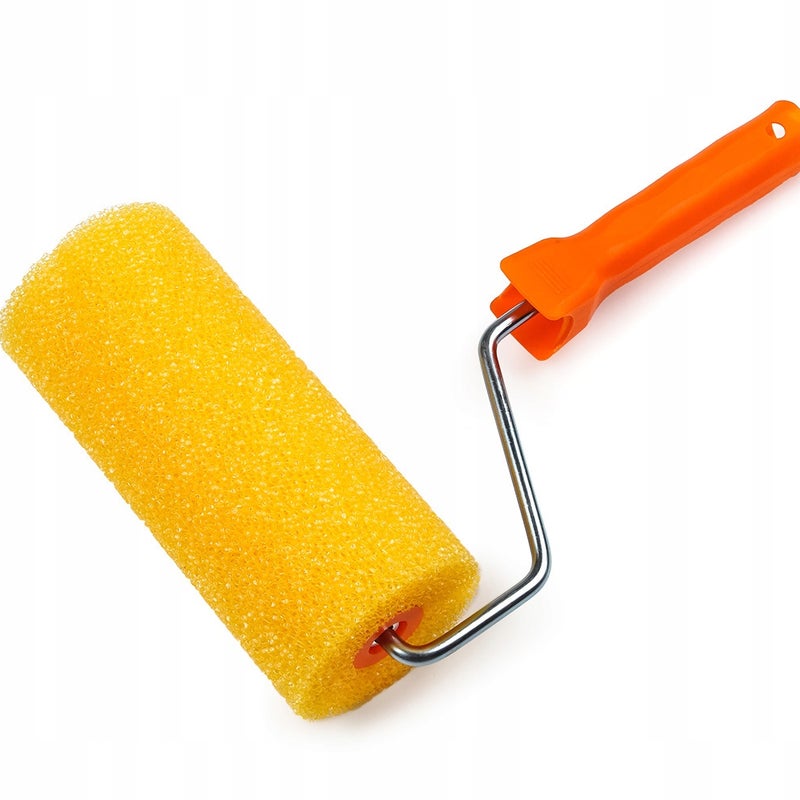 Polax Wałek malarski gąbkowy strukturalny z uchwytem 18 cm