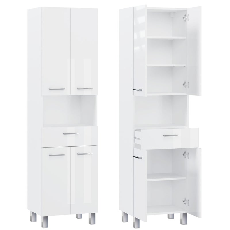 Słupek 50 cm biały