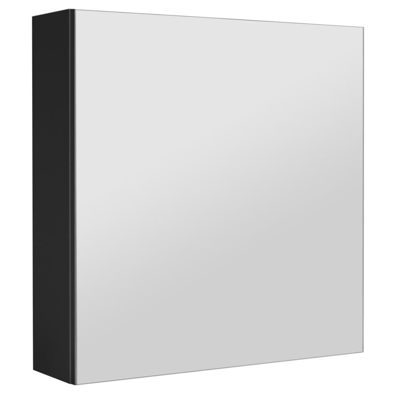Szafka lustrzana 60 cm czarna