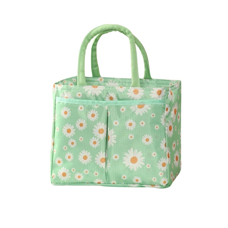 Torba termiczna na lunch piknik wodoodporna 5,5L zielona Be-active.pl