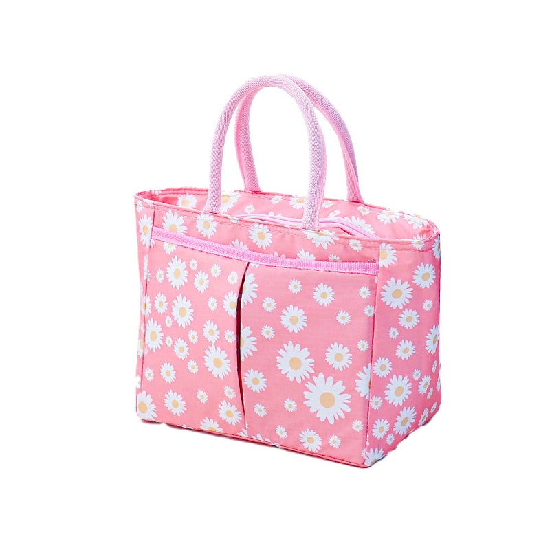 Torba termiczna na lunch piknik wodoodporna 5,5L różowa Be-active.pl