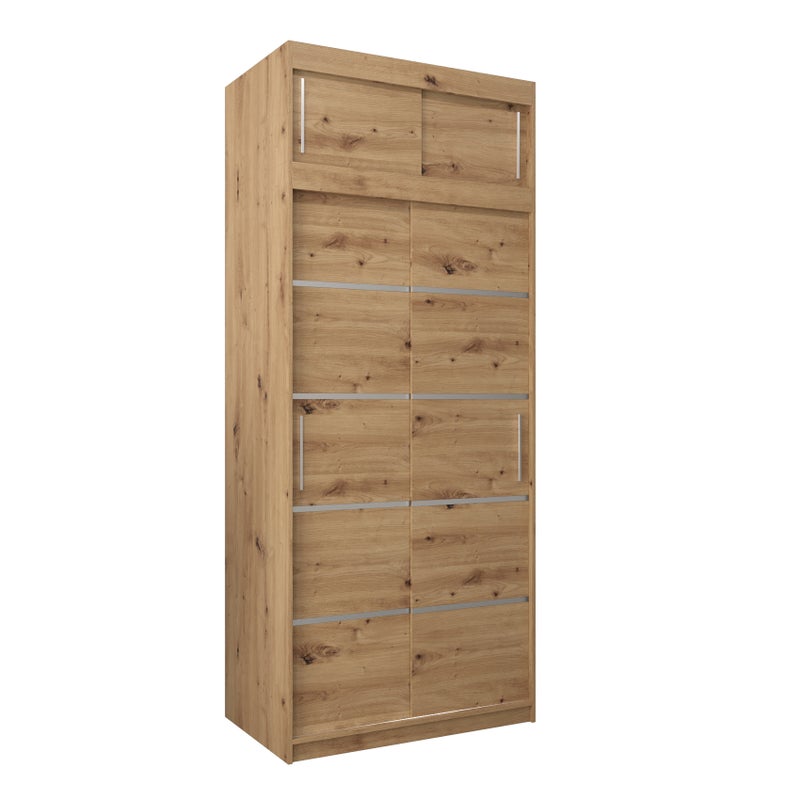 Szafa przesuwna z nadstawką garderoba Verona 1 100 x 62 x 240 cm Artisan - Abiks Meble