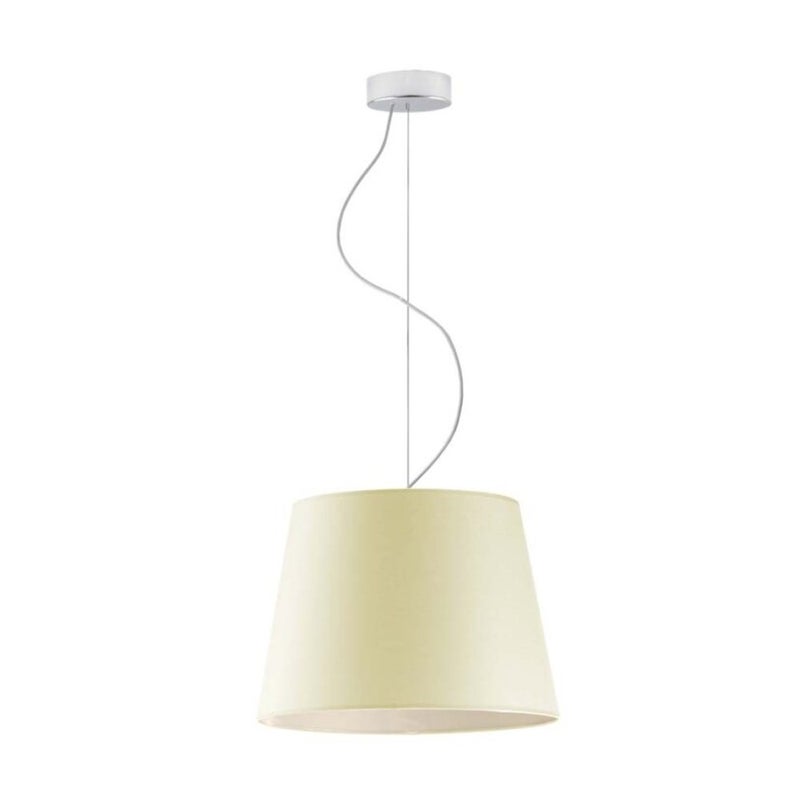 Lampa wisząca zwis żyrandol sufitowa z abażurem stożek COSMO Z1