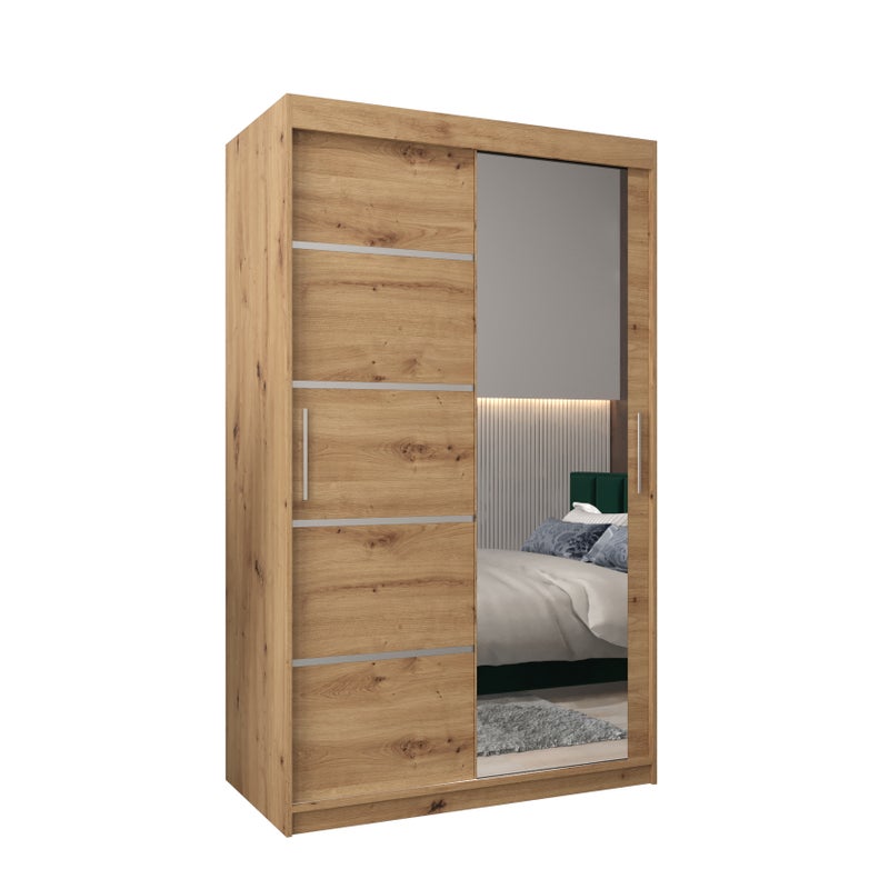Szafa przesuwna garderoba Verona 2 120 x 62 x 200 cm Artisan - Abiks Meble