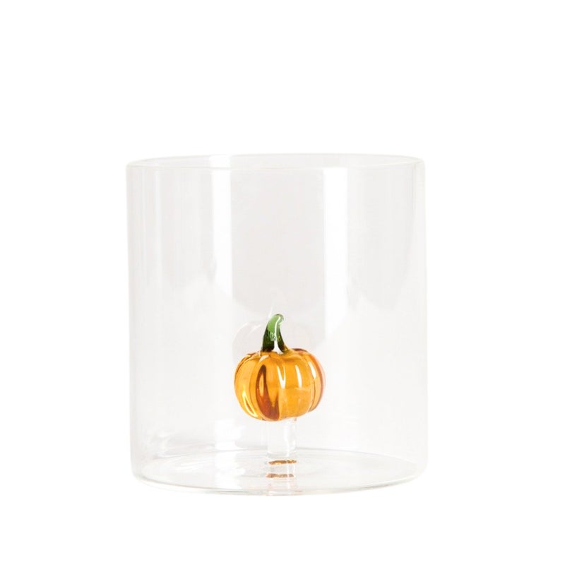 Szklanka PUMPKIN z dynią w środku 0,35 l HOMLA