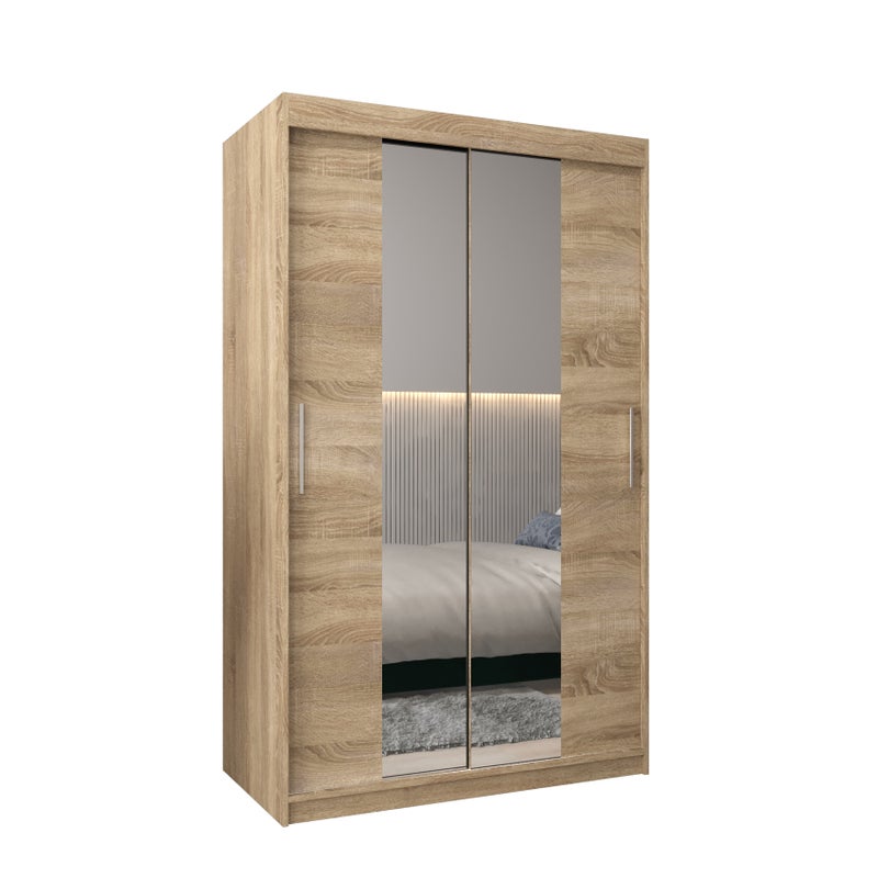 Szafa przesuwna garderoba TOKYO 1 120 x 62 x 200 cm Sonoma - Abiks Meble