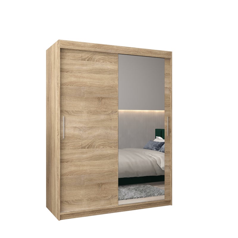 Szafa przesuwna garderoba TOKYO 2 150 x 62 x 200 cm Sonoma - Abiks Meble