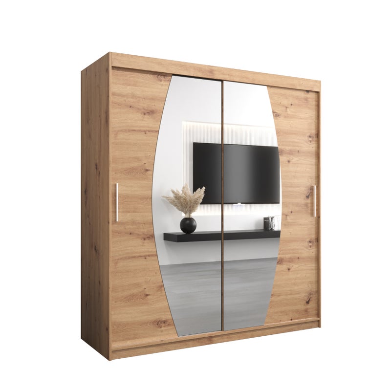 Szafa przesuwna garderoba ELYPSE 180 x 62 x 200 cm Artisan - Abiks Meble