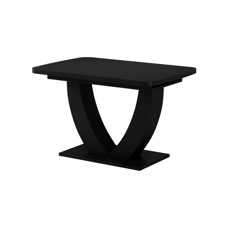 Vicco Stół jadalny Fenaro, Czarny, 120 x 80 cm Możliwość rozbudowy