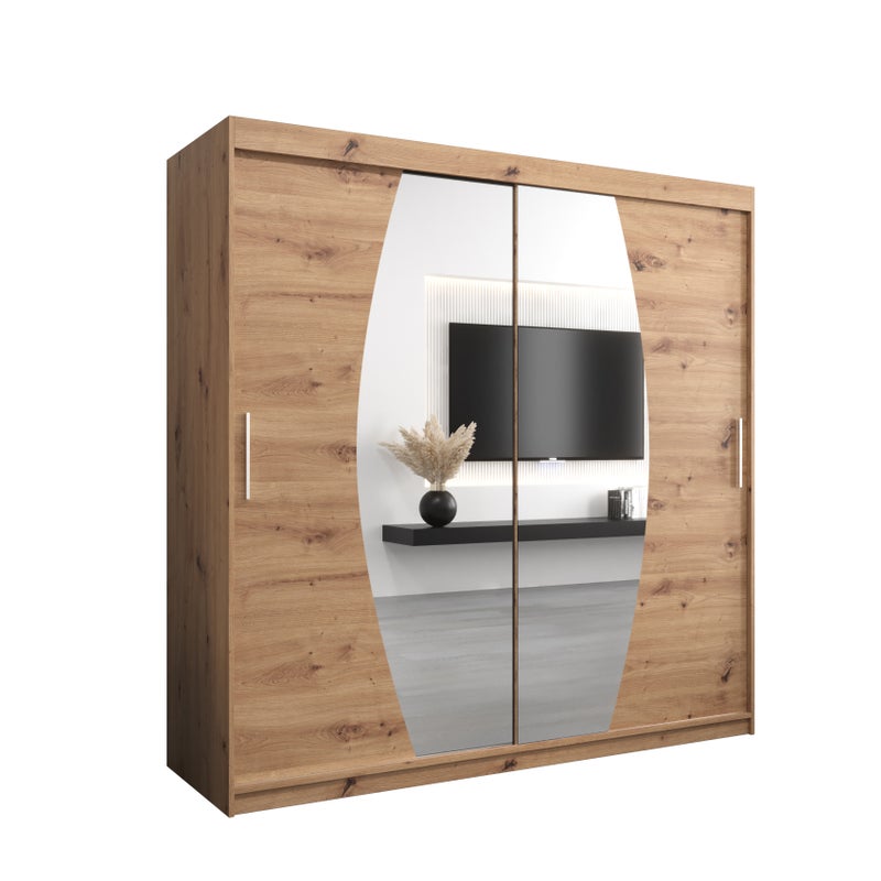 Szafa przesuwna garderoba ELYPSE 200 x 62 x 200 cm Artisan - Abiks Meble