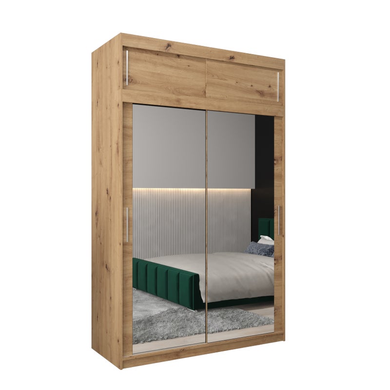 Szafa przesuwna z nadstawką garderoba TOKYO 3 150 x 62 x 240 cm Artisan - Abiks Meble