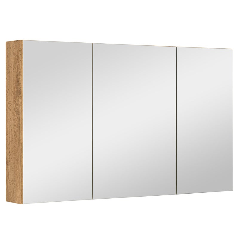 Szafka lustrzana 100 cm dąb wotan