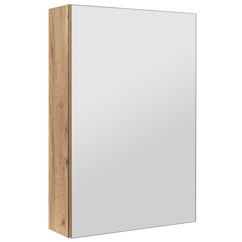 Szafka łazienkowa z lustrem lustrzana wisząca do łazienki dąb wotan 40 cm