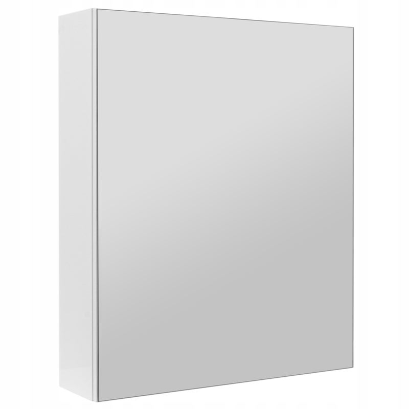 Szafka lustrzana 50 cm biała
