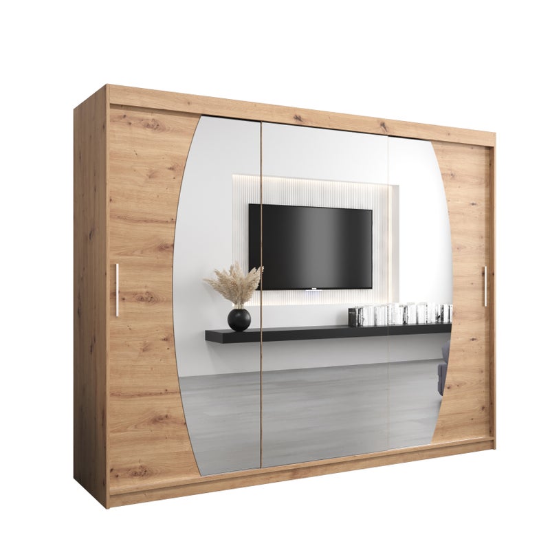 Szafa przesuwna garderoba ELYPSE 250 x 62 x 200 cm Artisan - Abiks Meble