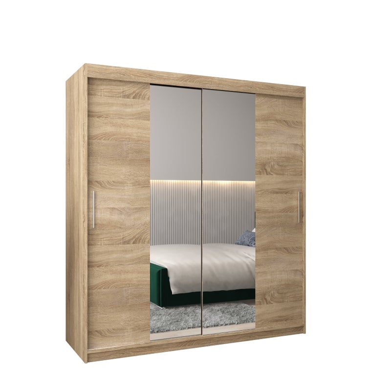 Szafa przesuwna garderoba TOKYO 1 180 x 62 x 200 cm Sonoma - Abiks Meble