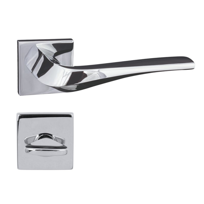 DOMINO Klamka ADEL-QR slim M6 chrom WC