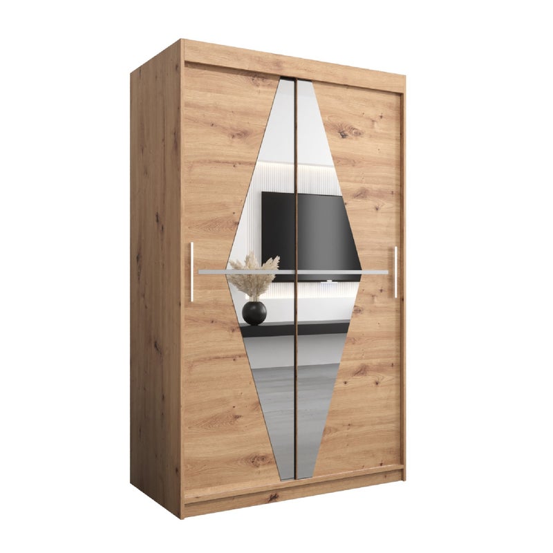 Szafa przesuwna garderoba BOLIWIA 120 x 62 x 200 cm Artisan - Abiks Meble