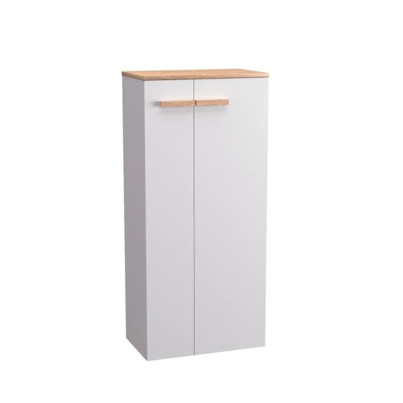 Szafka średnia L-WOOD 50 cm biały połysk