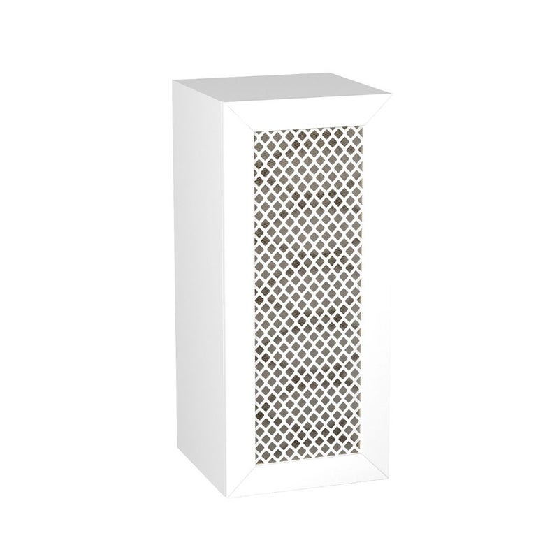 Szafka łazienkowa CHIC 35 cm biała półmat/złota