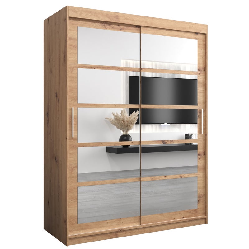 Szafa przesuwna garderoba ROMA 2 150 x 62 x 200 cm Artisan - Abiks Meble
