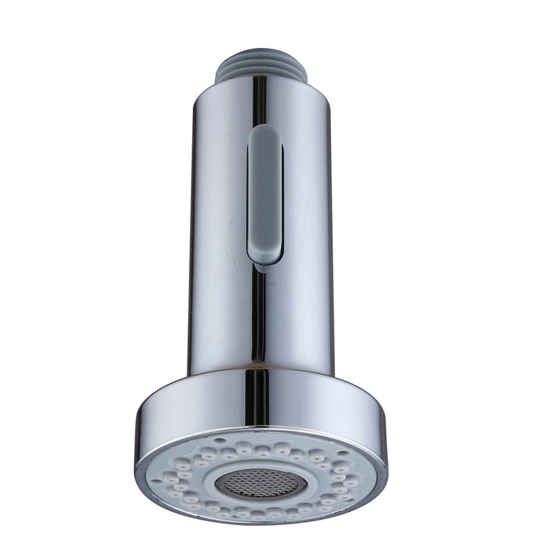 Chromowana słuchawka prysznicowa, profesjonalna jednouchwytowa głowica prysznicowa do zlewu kuchennego, głowica prysznicowa z