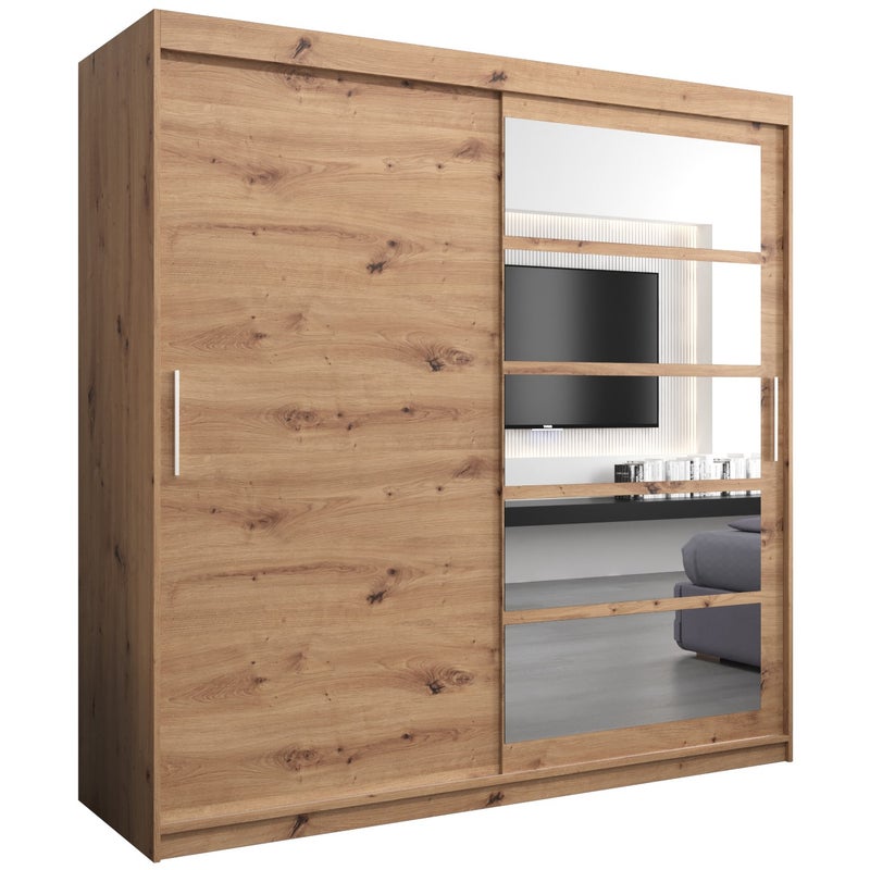 Szafa przesuwna garderoba ROMA 1 200 x 62 x 200 cm Artisan - Abiks Meble