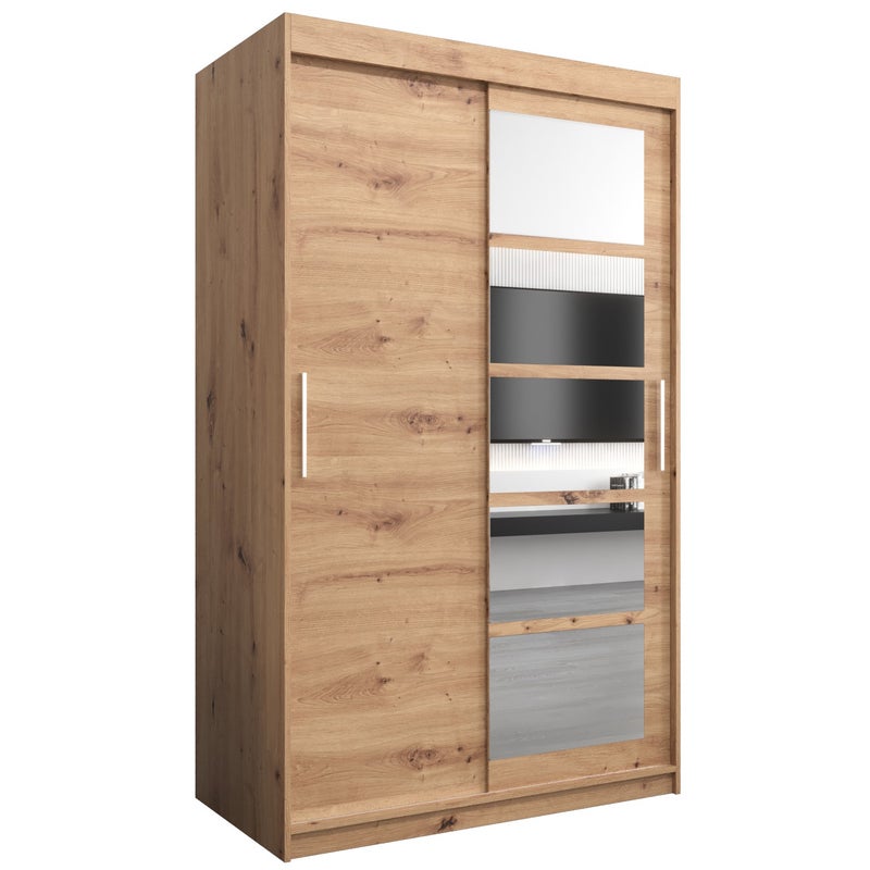 Szafa przesuwna garderoba ROMA 1 120 x 62 x 200 cm Artisan - Abiks Meble