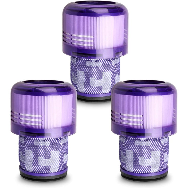 Opakowanie 3 wymiennych filtrów do odkurzaczy Dyson V11 Torque Drive, V11 Animal, V11 Complete i V11 Extra.