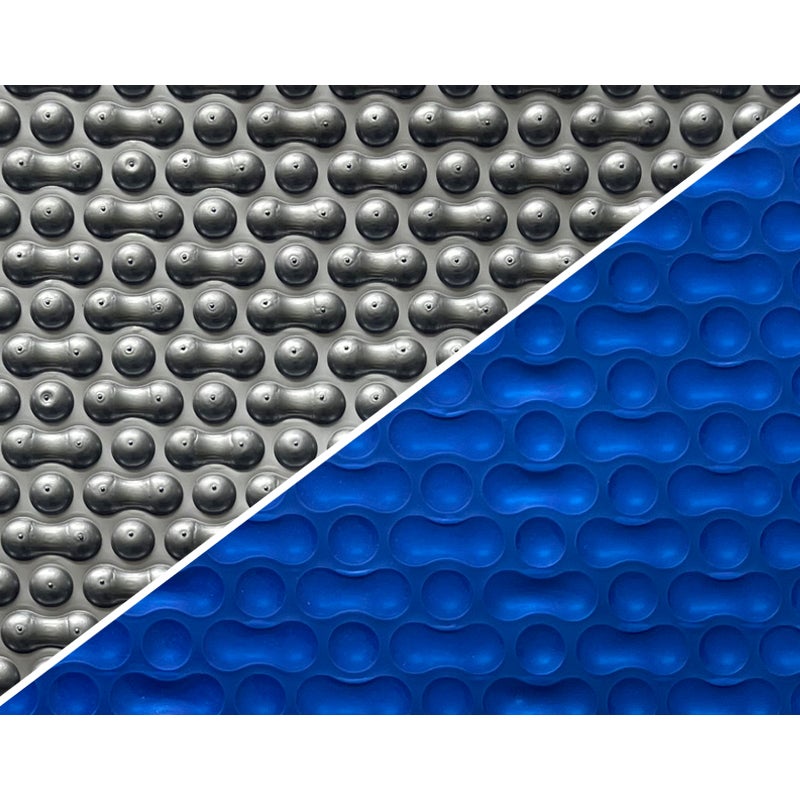 COIL Folia solarna podwójny pęcherzyk niebiesko-srebrna grubość 500 mikronów szerokość 4m