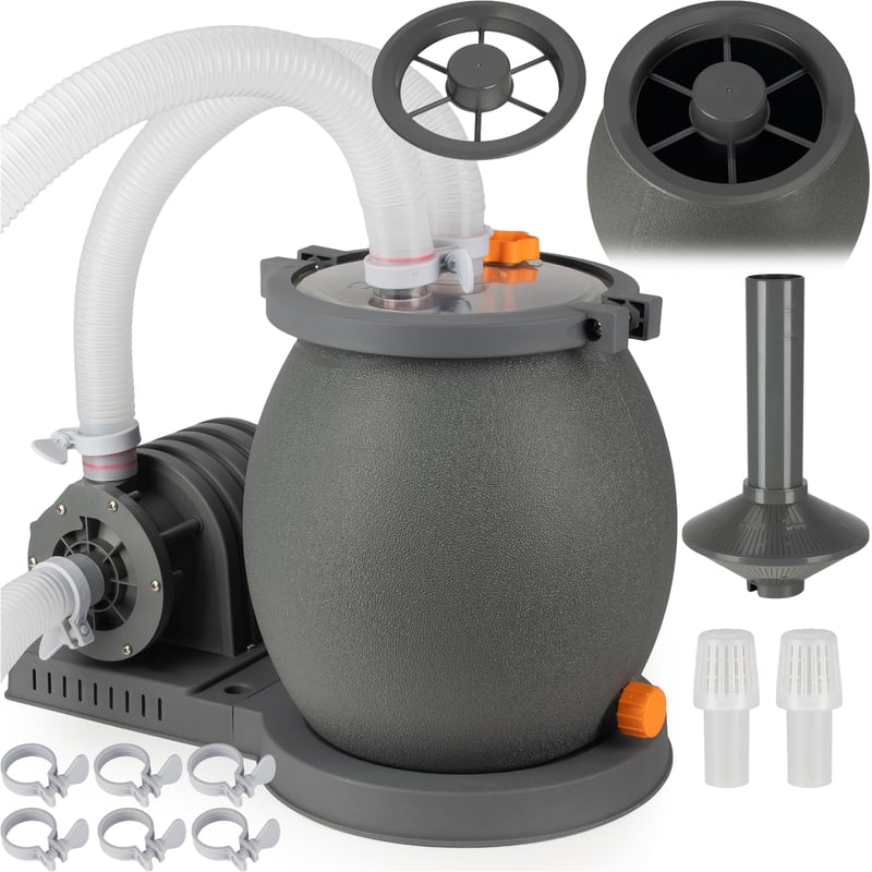 COIL Pompa piaskowa do basenu Bestway Intex. wydajność 4542l/h 100W + węże