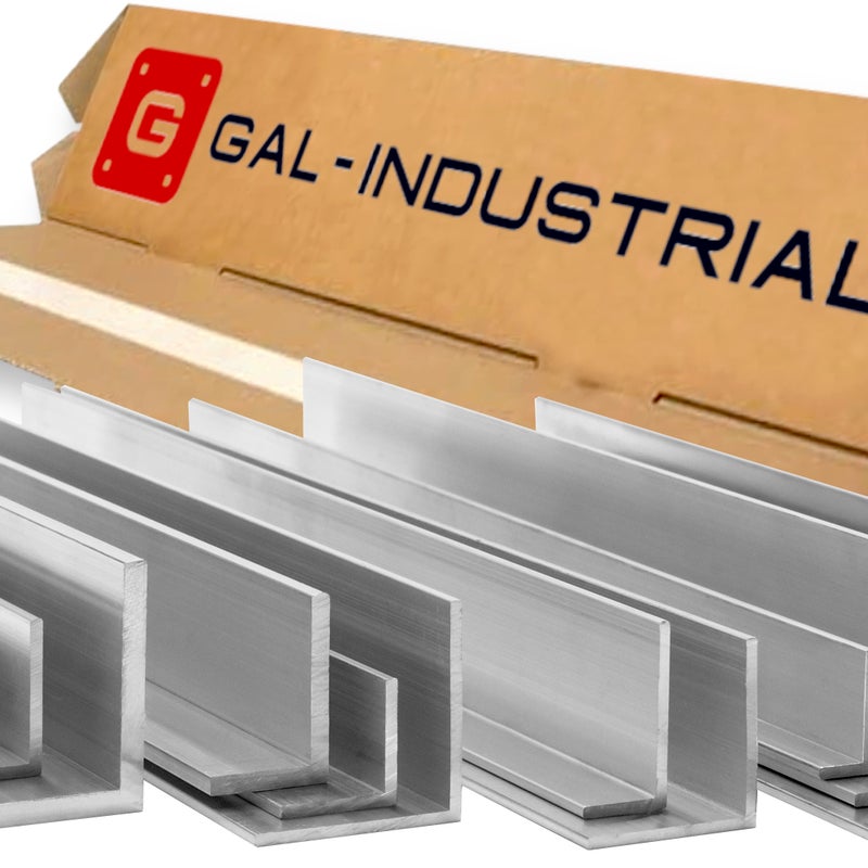 Gal Industrial Kątownik Aluminiowy 15x15x2mm 360cm Aluminium EN6060 PA38+Cięcie na wymiar