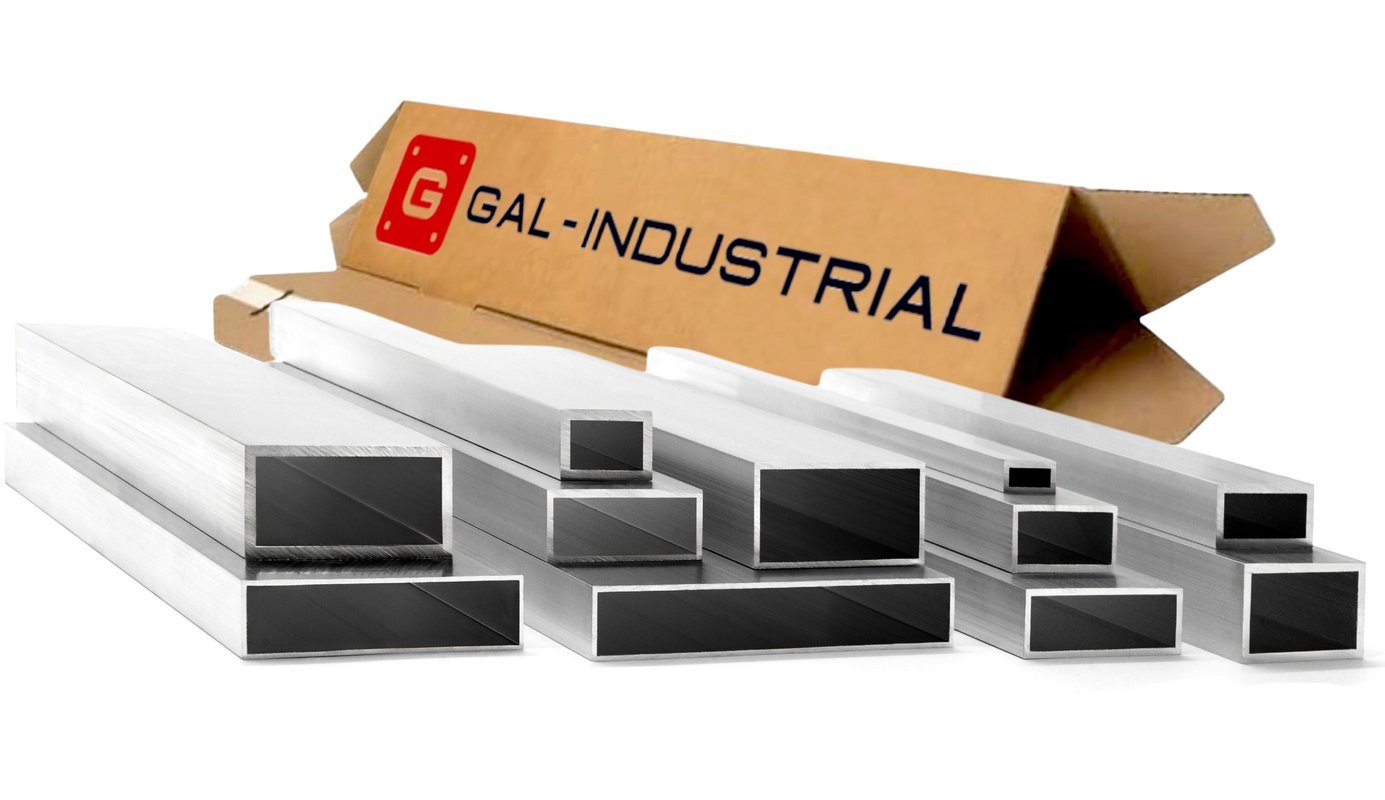 Gal Industrial Profil Aluminiowy 30x20x2 mm 290 cm Rura Prostokątna Aluminium Na wymiar