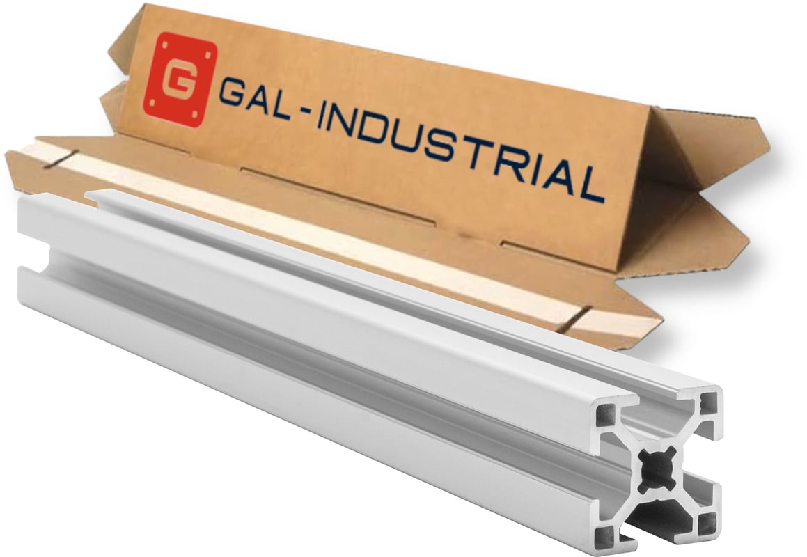 Gal Industrial Profil KONSTRUKCYJNY ALUMINIOWY 30x30 [8] R 260cm + Cięcie na wymiar