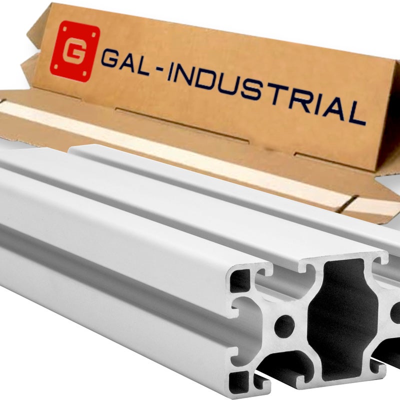 Gal Industrial Profil KONSTRUKCYJNY ALUMINIOWY 40x80 [8] R 340cm + Cięcie na wymiar